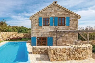 Maison de vacances Novalja pour 1 - 5 personnes avec 2 chambres à coucher - Maison mitoyenne