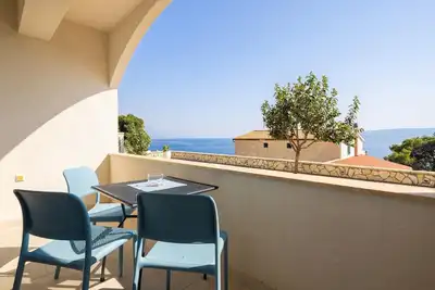 Image de Appartement de vacances pour 4 personnes env. 65 qmà Marušici, Dalmatie (Centre de la Dalmatie)