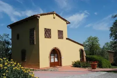 Image de Appartement de vacances Montaione pour 1 - 6 personnes avec 2 chambres Ă coucher - Ferme