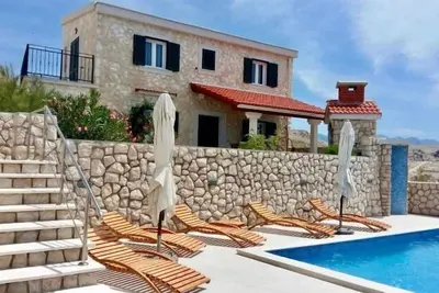 Maison de vacances Novalja pour 1 - 5 personnes avec 2 chambres à coucher - Maison de vacances
