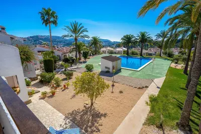 Image de Maison de vacances privée avec piscine, climatisation, Wifi, Tv, terrasse, vue panoramique, parking