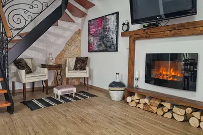 Traditional house in Plitvice lakes