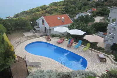 Image de Appartement de vacances Pag (Stadt) pour 1 - 4 personnes avec 2 chambres à coucher - Maison de vacan