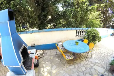 Image de Appartement de deux chambres avec la terrasse et la vue sur le mer Biograd na Moru, Biograd (A-6201-d)