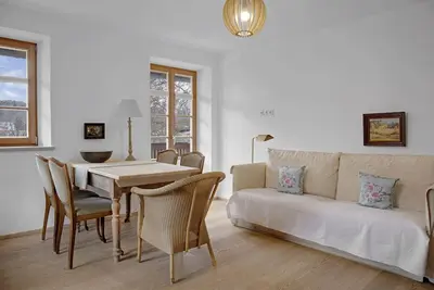 Image de Charmant appartement \"Ferienwohnung Birke\" avec vue sur la montagne, Wi-Fi