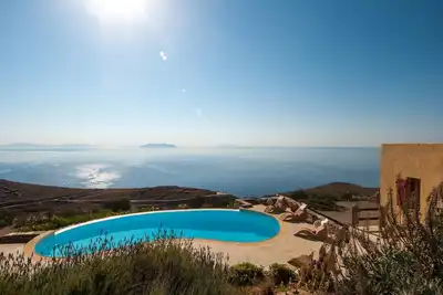 Image de Maison de vacances pour 17 personnes  + 5 enfants env. 280 qmà Sikamia, Cyclades (Kéa)