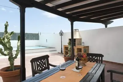 Maison de vacances Costa Teguise pour 1 - 5 personnes avec 3 chambres à coucher - Maison mitoyenne