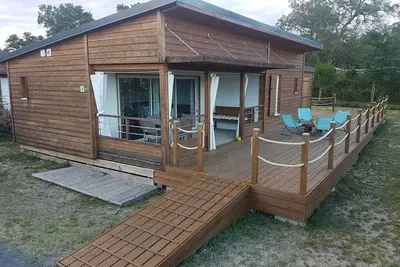 Image de Chalet entre océan et étangs