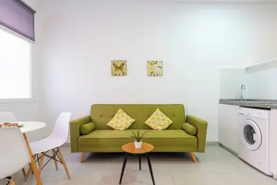 Image de Bel appartement \"El Andén de la Estación 1\" près de la plage avec climatisation