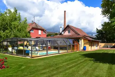Image de Gite Oncle Yerry 4* Piscine couverte/Sauna/Bain Nordique/Aire de Jeux+Pétanque
