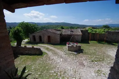 Image de Appartement de vacances pour 4 personnes env. 60 qmà Monteriggioni, Toscane (Chianti)
