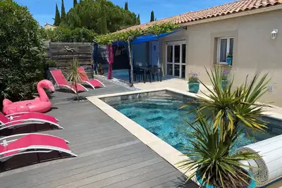 Image de Maison de vacances avec sa propre piscine