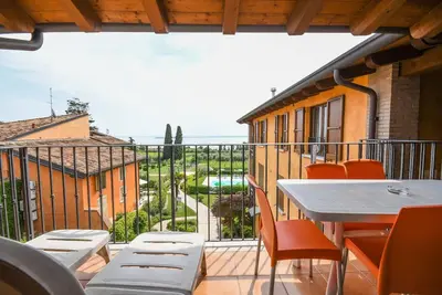 Appartement de vacances Moniga del Garda pour 1 - 6 personnes avec 2 chambres à coucher - Appartemen