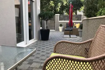 Image de Appartement de vacances Split pour 1 - 4 personnes avec 2 chambres à coucher - Maison jumelée