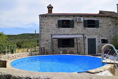 Image de Maison de vacances Dobropoljana pour 1 - 5 personnes avec 2 chambres à coucher - Maison jumelée