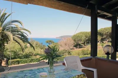 Image de Appartement de vacances Capoliveri pour 1 - 4 personnes avec 1 chambre à coucher - Maison mitoyenne