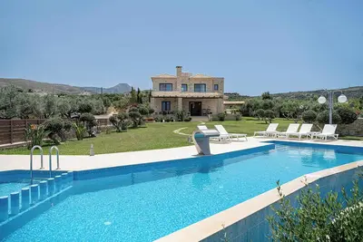 Image de Brand new villa with private pool and amazing seaview, close to Falassarna