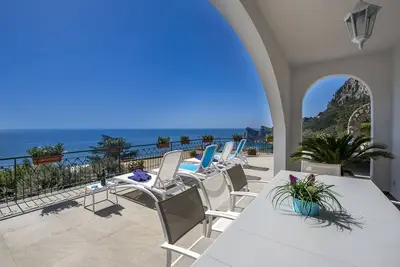 Image de Villa Marina with Private Pool, Sea View, Terraces and Parking