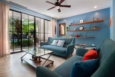 Image de Nicely decorated ground-floor unit in front of pool at Pacifico in Coco