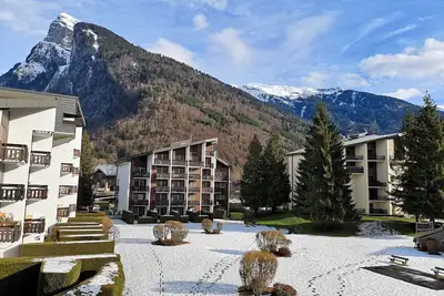 Image de Studio in the center of the pretty village of Samoëns with balcony