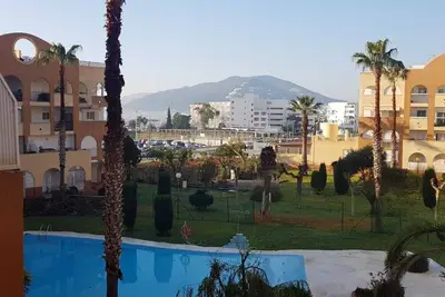 Image de Nice apartment with pool and beach next door in downtown Santa Eulalia del Río