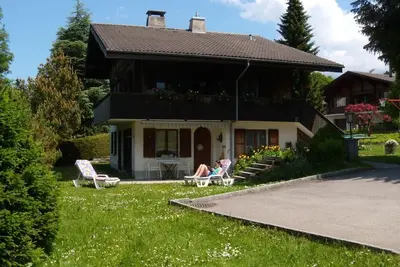 Image de Appartement de vacances Aeschiried pour 1 - 3 personnes avec 1 chambre à coucher - Chalet