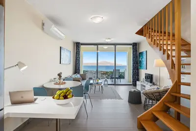 Image de Brand new maisonete 250 meters from the sandy beach