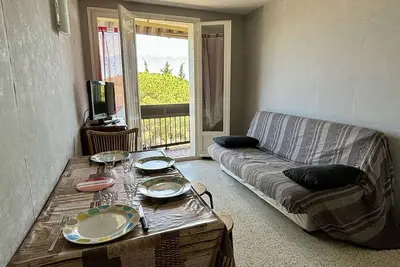 Image de Appartement 2 pièces, balcon, proche plage et commerces, quartier calme - Argelès-sur-Mer