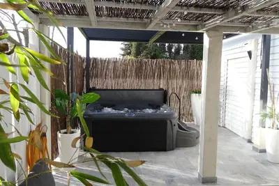 Image de Ancienne bergerie Cevenole avec spa chauffé toute l année