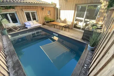 Image de Échoppe proche bordeaux avec piscine