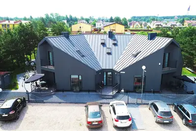 Image de Villa Gulbes Takas is located in the quiet central part of Šventoji.