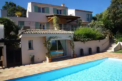 Image de Belle villa 5 * avec vue mer et clim plage et village à proximité. 5 chambres.
