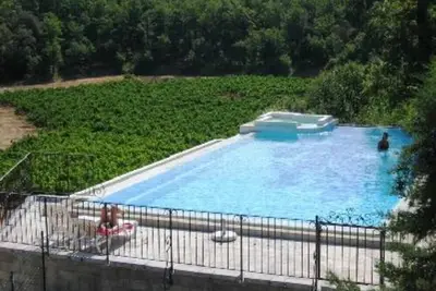 Image de wine estate, swimming pool, terrace, calm