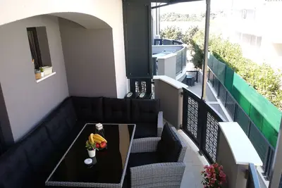 Image de -Great maisonette apartment -with sea view -located directly on the beach -underground garage