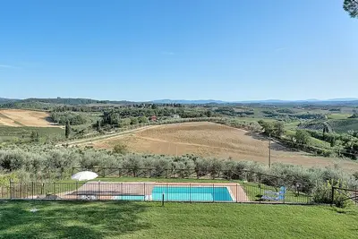 Image de Entire panoramic villa with private pool in the heart of Tuscany