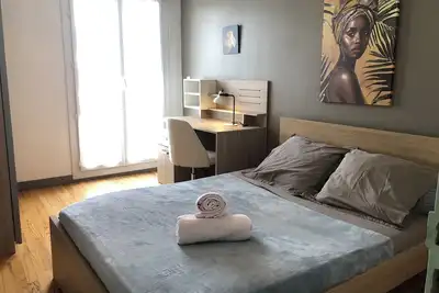 Grand appartement lumineux + balcon