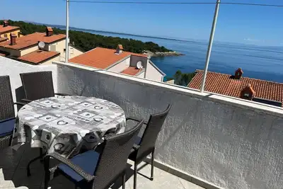 Image de Appartement de vacances Mali Lošinj pour 1 - 4 personnes avec 2 chambres à coucher - Logement de vac