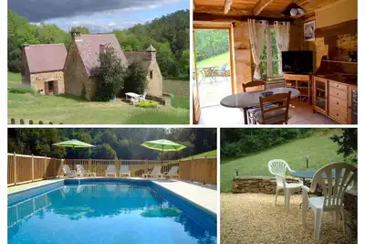 Authentic small Périgord house with salt pool at the gates of Sarlat