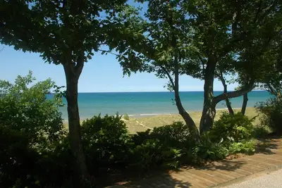 Image de Sur le lac Michigan Beachhouse 100 pieds de sable magnifique