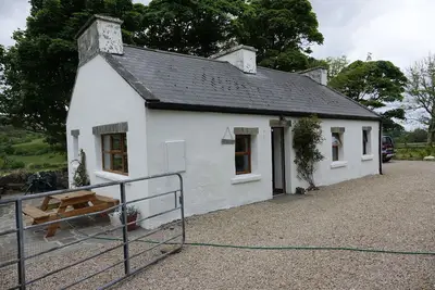 Secluded cottage in stunning mountain scenery near village