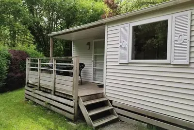 Image de Location Mobilhome Ti 32m² avec terrasse semi-couverte (3 chambres) Eco 6 personnes