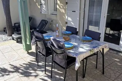 Image de Joli T3 villa mitoyenne piscine proche plage Rochelongue Cap d'Agde