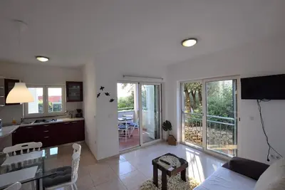 Image de Appartement de vacances Mandre pour 1 - 5 personnes avec 2 chambres à coucher - Appartement de vacan