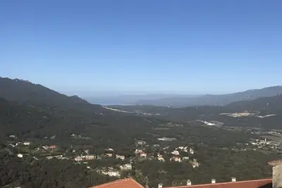 Image de Casa sant’Anna - Au cœur du vieux Sartène - vue sur la vallée jusqu’à la mer