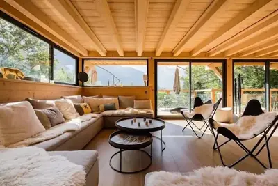 Image de chalet nature et design Chamonix vallée