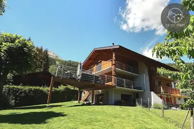 Image de Chalet Gabriel Ovronnaz, l'élégance du bois