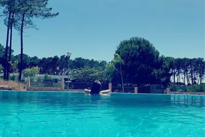 House - the Lagoon and the Beach