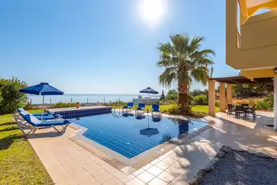 Image de Villa Irene, vue imprenable depuis les hauteurs, Lindos à 10 min. , plage à 4 min