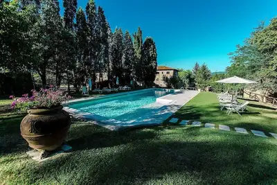 Image de Maison de vacances Reggello pour 1 - 4 personnes avec 2 chambres Ă coucher - Ferme