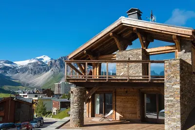 Image de Chalet Opale, plein sud, Terrasses, Jacuzzi ext.